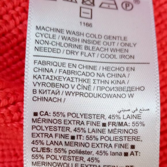 Athleta Women's Hanover Refined V-Neck Sweater Size M - Picture 8 of 8